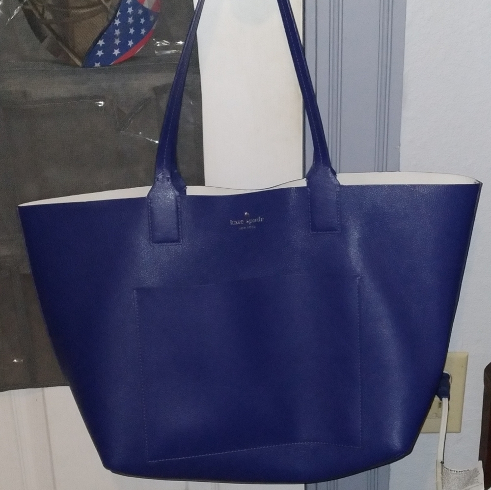 Kate Spade ♠️ Royal Blue Tote